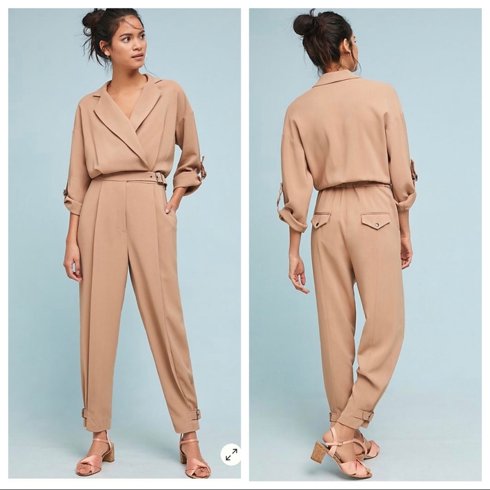 NEW Anthropologie Tracy Reese Jumpsuit Z19-4